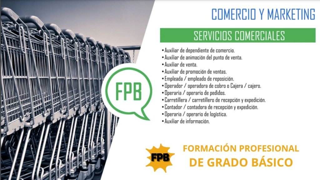GRADO BASICO EN SERVICIOS COMERCIALES